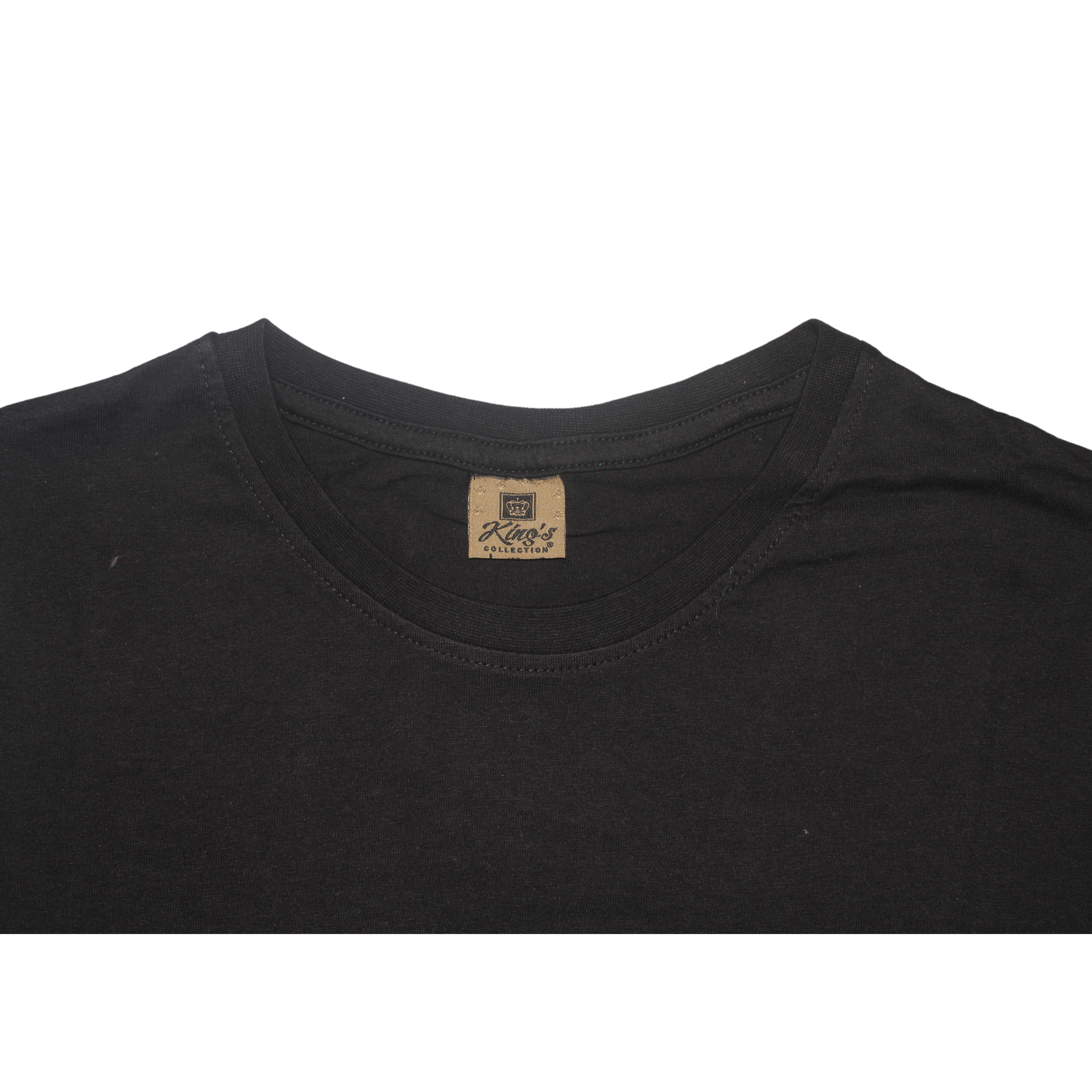 Lycra Round Neck T-Shirts Non Stretch - Image 38