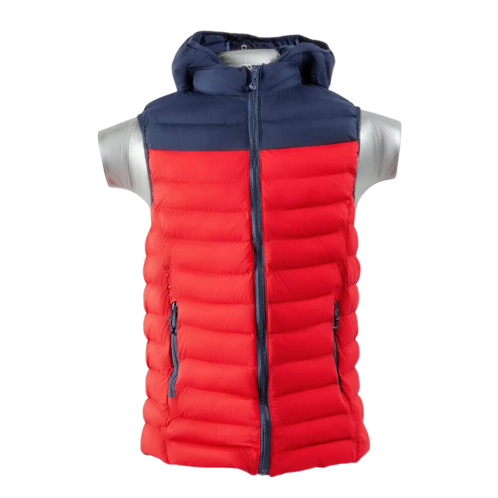 Sleeveless Puff Jackets #2222 - Image 3
