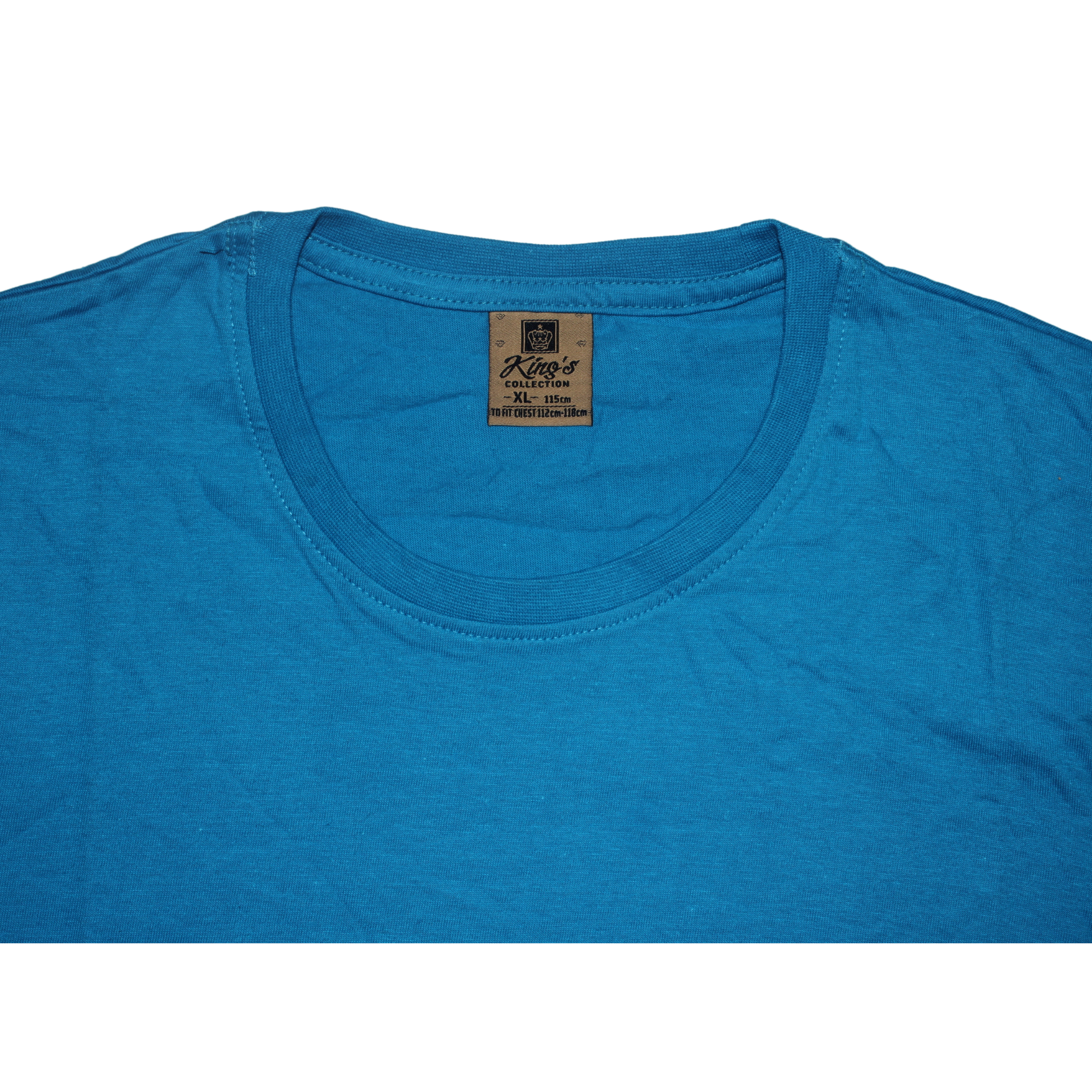 Lycra Round Neck T-Shirts Non Stretch - Image 39