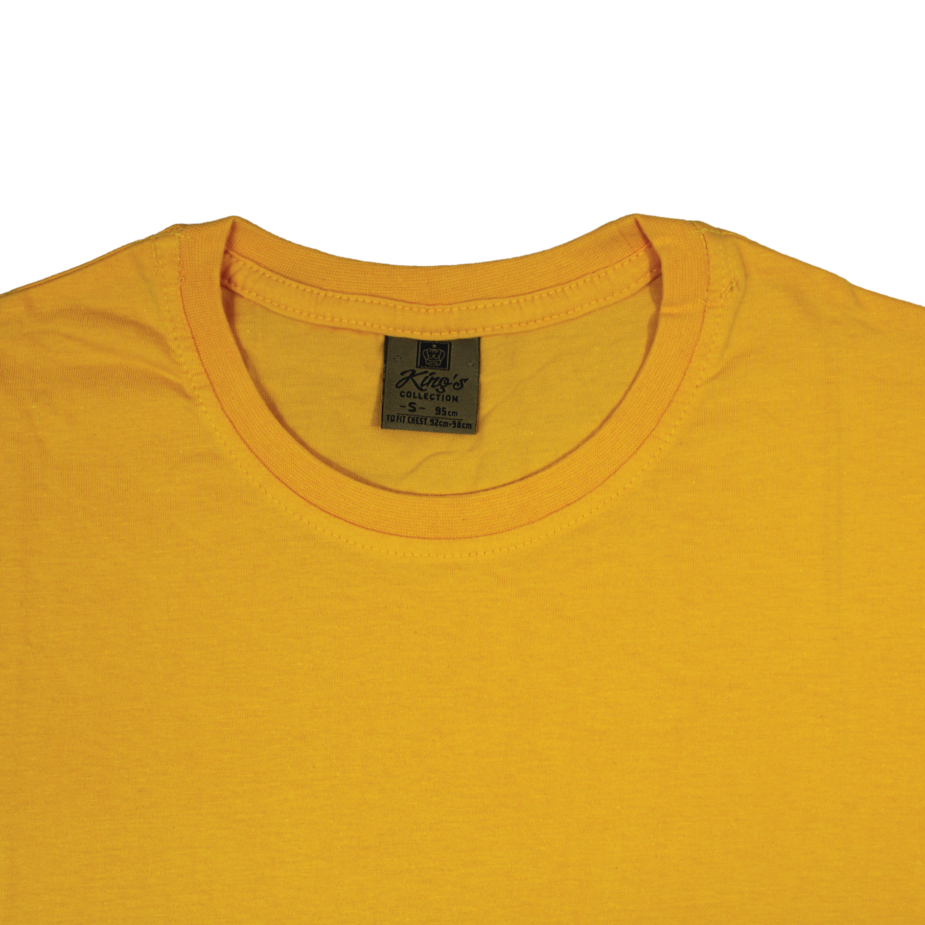 Lycra Round Neck T-Shirts Non Stretch - Image 41