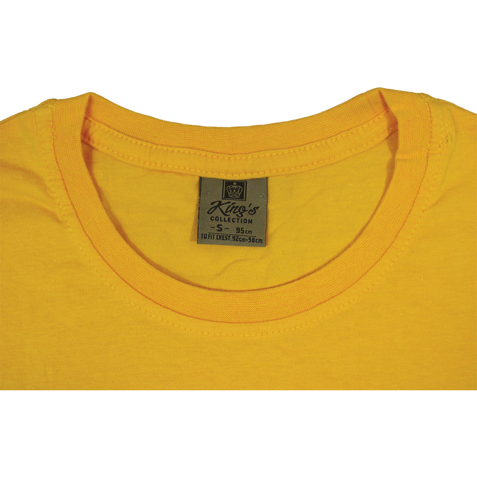 Lycra Round Neck T-Shirts Non Stretch - Image 42