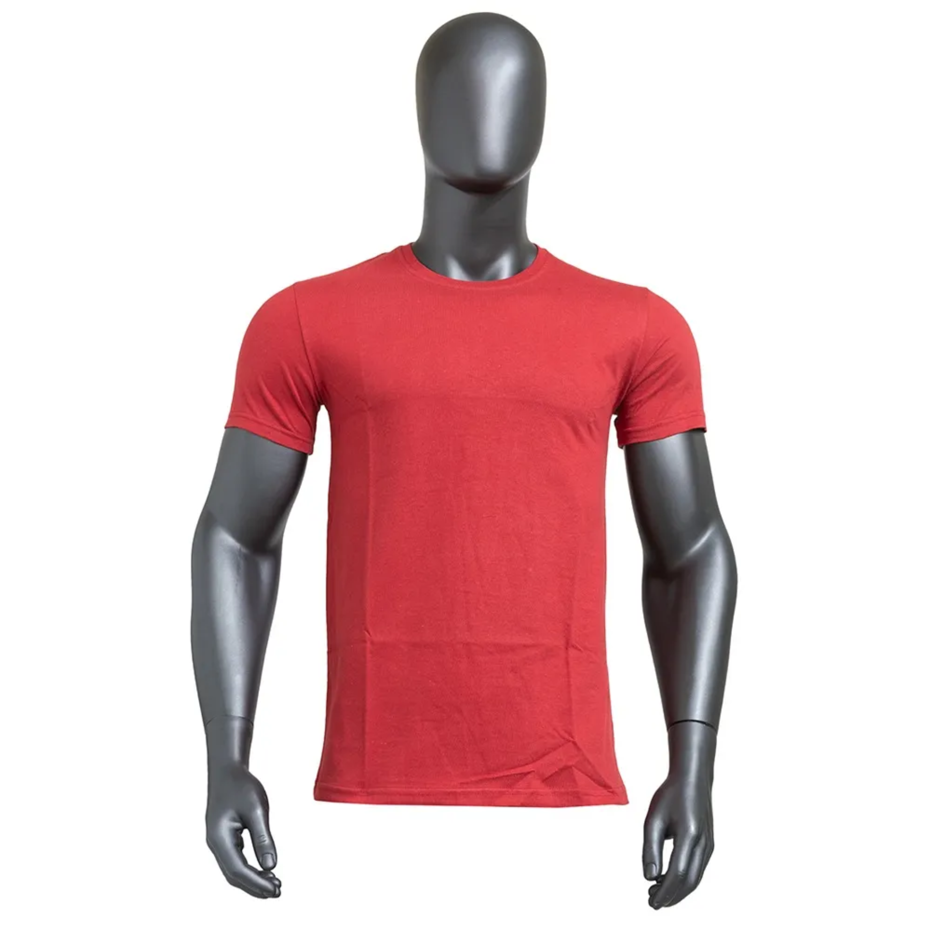 Lycra Round Neck T-Shirts Non Stretch