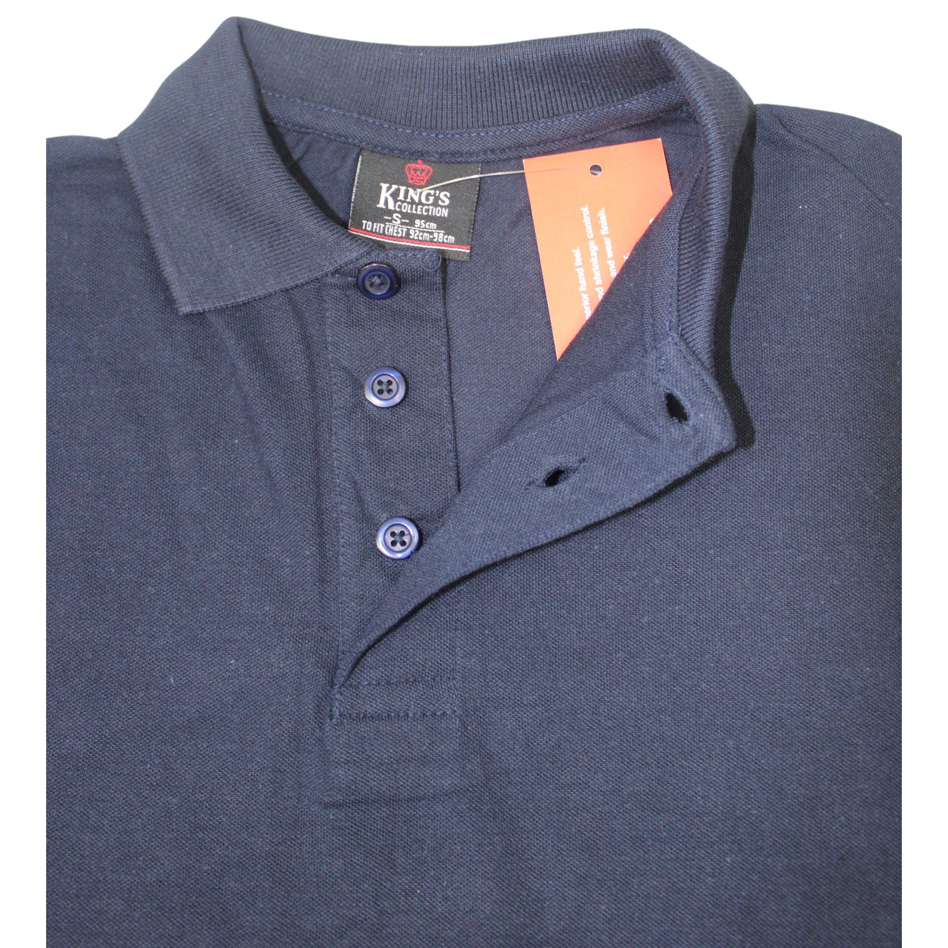 Long Sleeved Polo Shirts 501/ 004 - Image 7
