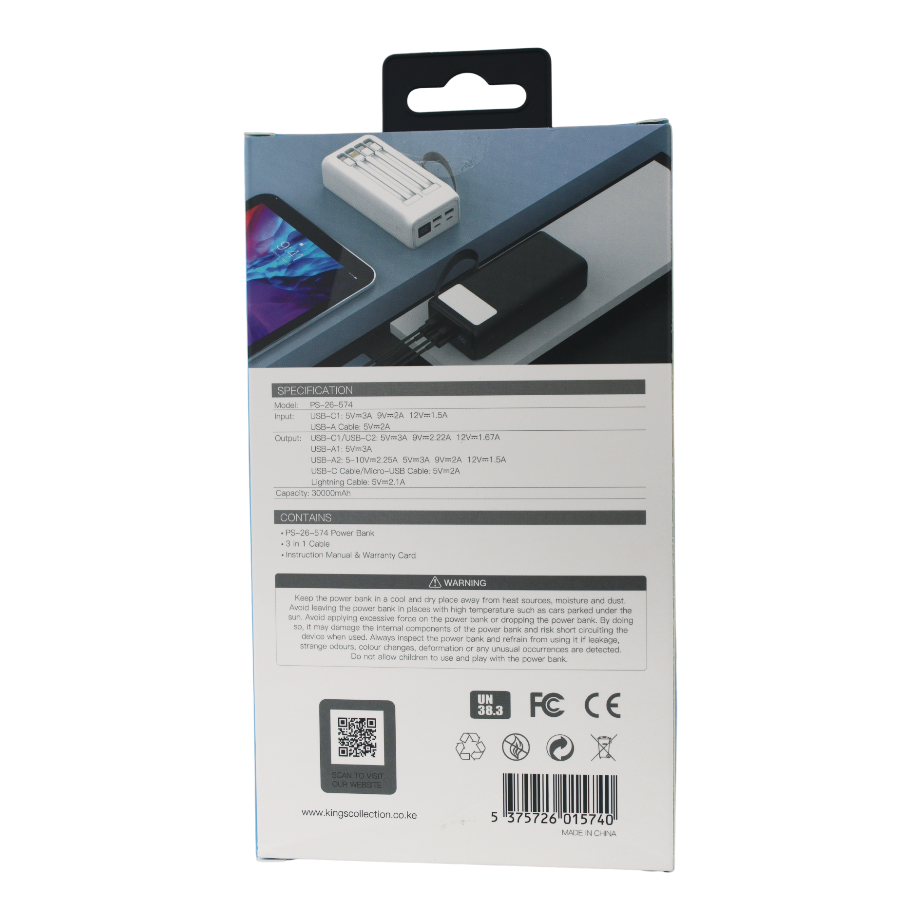 Power Bank 30000mAh #574 - Image 9